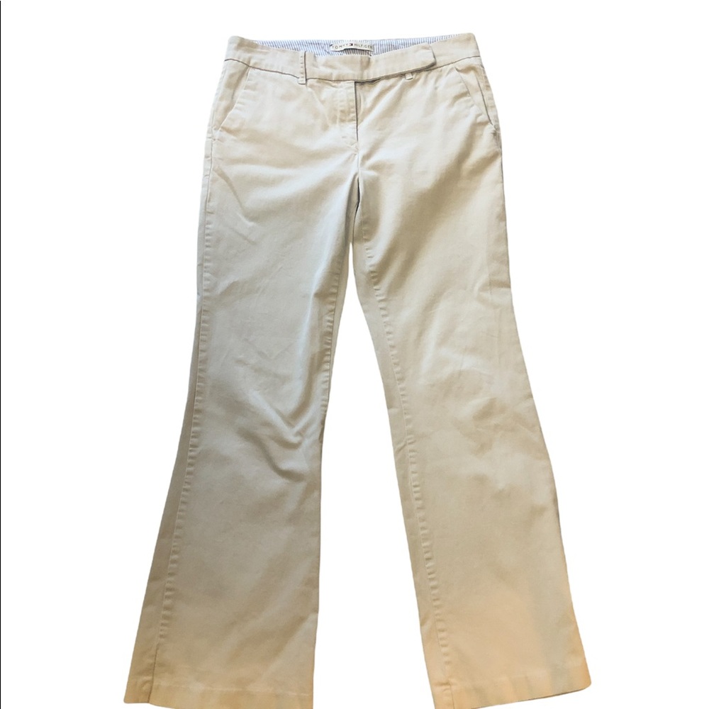 Tommy Hilfger Flare Mid-Rise Khakis